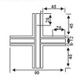 Round Shape 360 Degree Stainless Steel Glass Hardware Fitting (CR-G37)